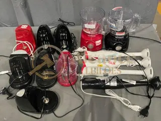 09 MINI PROCESSADORES + 04 MIXERS — leilão em Rio de Janeiro/RJ