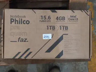 01 NOTEBOOK - PODENDO CONTER TELA TRINCADA — leilão em Rio de Janeiro/RJ (foto 2)
