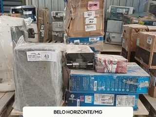 Aspirador, Cafeteira, Cooktop, Entre outros — leilão em BELO HORIZONTE/MG