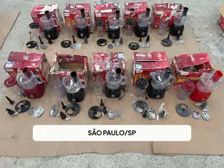 10 MULTIPROCESSADORES PHILIPS FUNCIONANDO — leilão em SÃO PAULO/SP