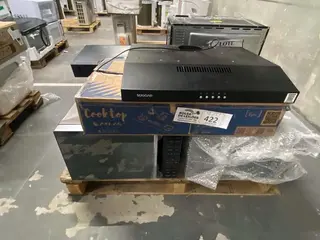 Microondas, Cooktop e Depurador — leilão em JUNDIAI/SP