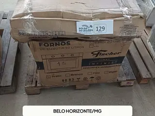 01 Cooktop - 01 Forno — leilão em BELO HORIZONTE/MG