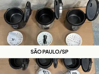 6 PANELAS DE ARROZ DIVERSAS — leilão em SÃO PAULO/SP (foto 3)