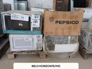 04 Microondas diversos - SALDO — leilão em BELO HORIZONTE/MG