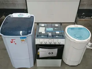 Lavadora, Fogão e Centrifuga — leilão em MARACANAU/CE