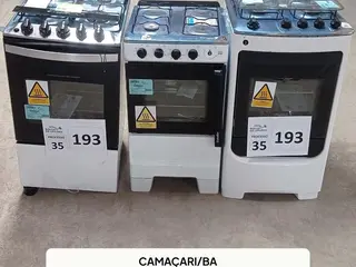 Fogão - 3 itens — leilão em CAMACARI/BA