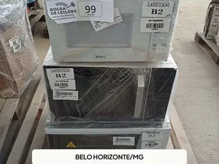 01 Forno - 02 Microondas — leilão em BELO HORIZONTE/MG