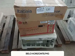 01 Cooktop - 01 Forno — leilão em BELO HORIZONTE/MG