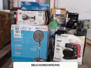 Cooktop, Ventilador, Batedeira, Entre Outros — leilão em BELO HORIZONTE/MG