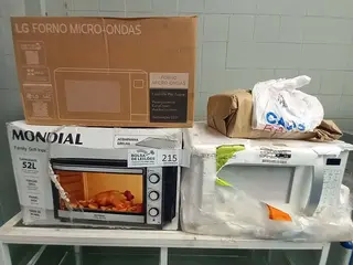 Microondas, Forno e Eletrico — leilão em JUNDIAI/SP