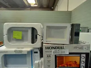 Microondas, Forno e Eletrico — leilão em JUNDIAI/SP