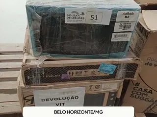 01 Cooktop - 01 Microondas — leilão em BELO HORIZONTE/MG