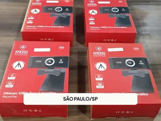 4 WEBCAMS KROSS ELEGANCE 1080P — leilão em SÃO PAULO/SP (foto 2)