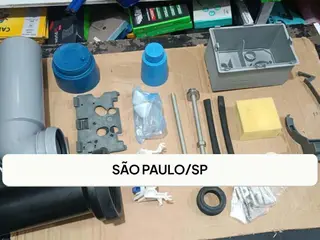 1 CAIXA DESCARGA EMBUTIDA DECA — leilão em SÃO PAULO/SP