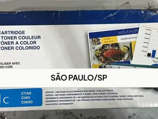 3 CARTUCHOS TONER TN-221c BROTHER — leilão em SÃO PAULO/SP