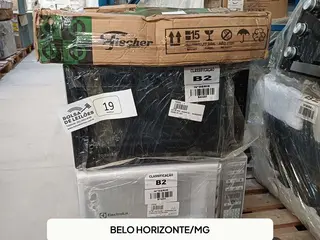 01 Cooktop - 02 Microondas — leilão em BELO HORIZONTE/MG