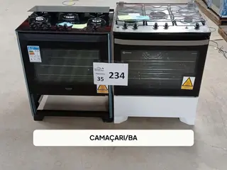 Fogão - 2 itens — leilão em CAMACARI/BA