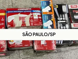 17 CHUVEIROS DIVERSOS (SALDO B) — leilão em SÃO PAULO/SP