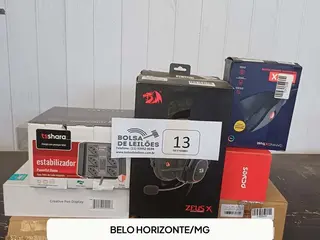 Teclado e Headset - 10 — leilão em BELO HORIZONTE/MG