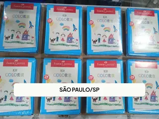 17 ITENS PAPELARIA FABER CASTELL — leilão em SÃO PAULO/SP