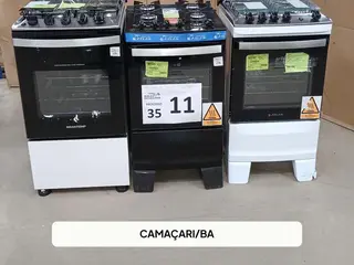 Fogão - 3 itens — leilão em CAMACARI/BA