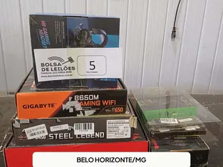 Memória, Placa, Teclado - 10 — leilão em BELO HORIZONTE/MG
