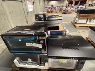 Microondas, Depurador e Forno — leilão em JUNDIAI/SP