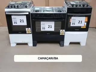 Fogão - 3 itens — leilão em CAMACARI/BA