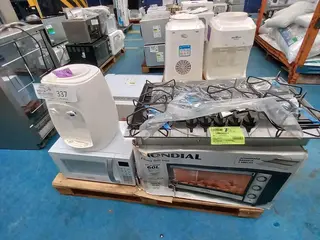 Bebedouro, Microondas e Cooktop — leilão em JUNDIAI/SP
