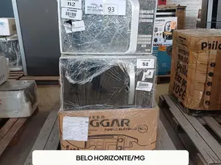 01 Forno - 02 Microondas — leilão em BELO HORIZONTE/MG