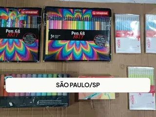 7 ITENS PAPELARIA HASHI E — leilão em SÃO PAULO/SP