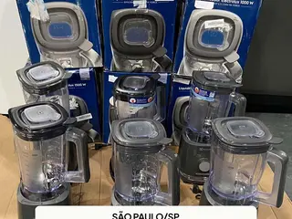 6 LIQUIDIFICADORES 220v ELECTROLUX (SALDO — leilão em SÃO PAULO/SP