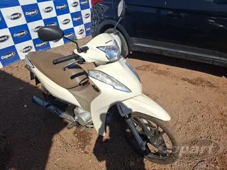 2021 HONDA BIZ — leilão em Cuiabá/MT
