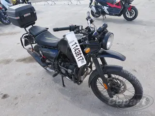 2022 ROYAL ENFIELD HIMALAYAN — leilão em Itaquaquecetuba/SP