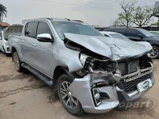 2020 TOYOTA HILUX CD — leilão em Goiânia/GO
