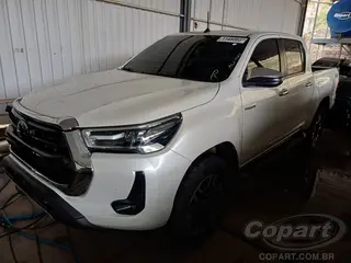 2021 TOYOTA HILUX CD — leilão em Embú Das Artes/SP (foto 2)