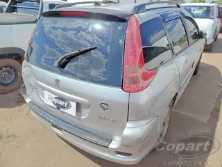 2008 PEUGEOT 206 SW — leilão em Goiânia/GO (foto 4)