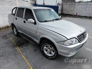 2005 SSANGYONG MUSSO PICKUP — leilão em Osasco/SP