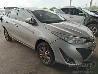 2019 TOYOTA YARIS SEDA — leilão em Pirapora/SP