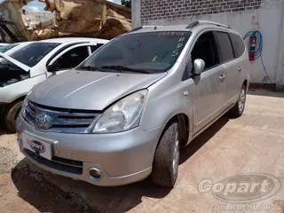 2014 NISSAN GRAND LIVINA — leilão em Goiânia/GO (foto 2)
