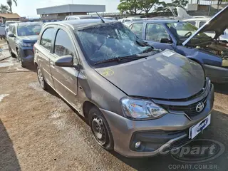 2018 TOYOTA ETIOS — leilão em Goiânia/GO