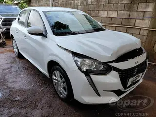 2022 PEUGEOT 208 — leilão em Goiânia/GO