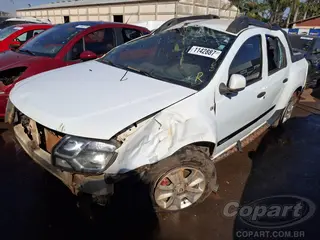 2016 RENAULT DUSTER OROCH — leilão em Goiânia/GO (foto 2)