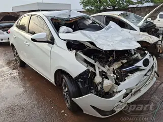 2020 TOYOTA YARIS SEDA — leilão em Goiânia/GO