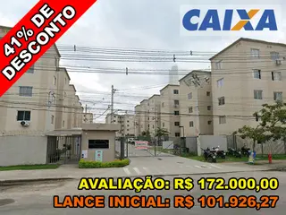 Apartamento, 40,54 m2 de área total, 40,54 m2 de área privativa, 2 qts, WC, sl, cozinha. IPTU: 34813404 Matrícula: 265226 Ofício: 4.
Número do — leilão em RIO DE JANEIRO/RJ