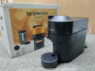 (B165774) LOTE COM 01 CAFETEIRA NESPRESSO VERTUO POP 1650W GDV2-BR-BK-NE BLACK 127V 60HZ 24124DV2F222373H09R. PRODUTO(S) DE DEMONSTRAÇÃO — leilão em Internet (São Paulo/SP