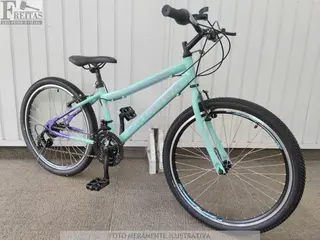(B167624) LOTE COM 01 BICICLETA HOUSTON WINDY VERDE — leilão em Internet (São Paulo/SP