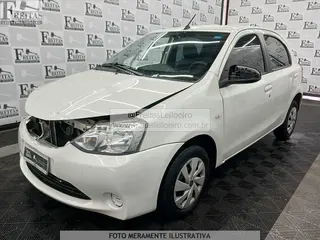 TOYOTA/ETIOS HB XS 15 AT — leilão em Santo Andre/SP