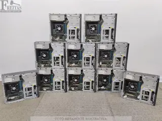 (B167715) LOTE DE INFORMÁTICA : 10 DESKTOP LENOVO THINKCENTRE M93P “SEM HD / CABOS / ACESSÓRIOS” ACOMPANHA (10 PROCESSADORES INTEL CORE I7 / 10 COOLER / 10 PLAC — leilão em Internet (São Paulo/SP