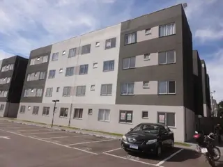Apartamento, 45,88 m2 de área total, 40 m2 de área privativa, 2 qts, WC, sl, cozinha, 1 vaga de garagem. IPTU: 1050920246001920 Matrícula: 56003 Ofício: 1. | Empreendimento: COM RES MADISON | Endereço — leilão em Campo Largo/PR